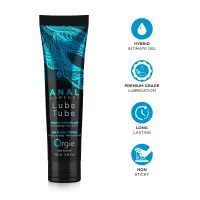 Анальна змазка Orgie Lube Tube Anal Comfort, 100 мл, водна основа, імітація силікону — Переглянути зображення 4