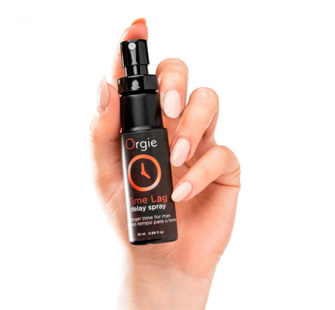 Спрей-пролонгатор Orgie Time Lag Delay Spray, 25 мл, без анестетиків, з пантенолом