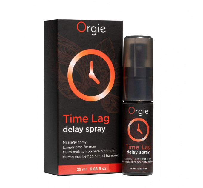 Спрей-пролонгатор Orgie Time Lag Delay Spray, 25 мл, без анестетиків, з пантенолом