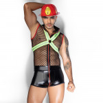 Чоловічий еротичний костюм пожежного JSY 9152 One Size