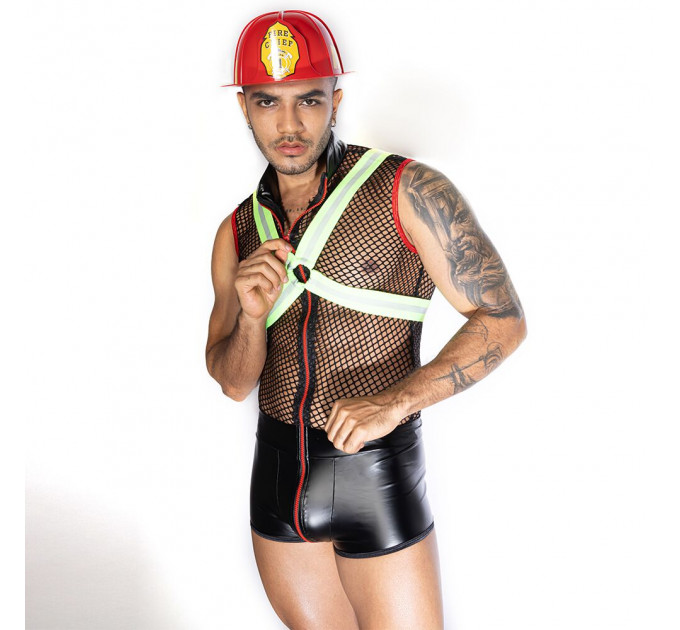 Чоловічий еротичний костюм пожежного JSY 9152 One Size