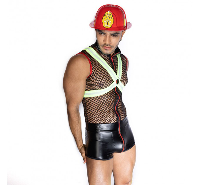 Чоловічий еротичний костюм пожежного JSY 9152 One Size