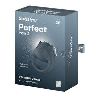 Вібратор на палець та ерекційне кільце 2в1 Satisfyer Perfect Pair 2 — Переглянути зображення 9