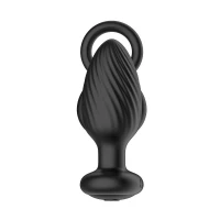Анальна вібропробка Nexus Tornado Cock and Ball Ring обертання+вібрація, ерекційне кільце, пульт — Переглянути зображення 3