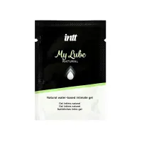 Пробник лубриканта на водній основі Intt My Lube Natural, 2 мл — Переглянути зображення 1