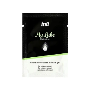 Пробник лубриканта на водній основі Intt My Lube Natural, 2 мл