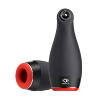 Мастурбатор Otouch Pleasure Engine, 7 режимів вібрації, 5 режимів фрикцій, підігрів, джойстик — Переглянути зображення 1