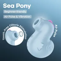 Вакуумний кліторальний стимулятор Satisfyer Sea Pony — Просмотреть изображение 6