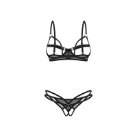 Комплект Obsessive Euridia 2-pcs crotchless set XL/2XL — Просмотреть изображение 4