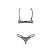 Комплект Obsessive Euridia 2-pcs crotchless set XL/2XL