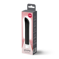 Вибратор для точки G Fun Factory JOUPIE Black, диаметр 2,5 см, на батарейках — Просмотреть изображение 5