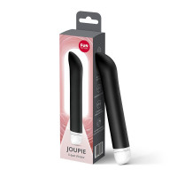 Вибратор для точки G Fun Factory JOUPIE Black, диаметр 2,5 см, на батарейках — Просмотреть изображение 4