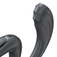 Вагінально-кліторальний вібратор Satisfyer G for Goddess 3 Dark Grey, 2 мотори — Переглянути зображення 4