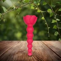 Анальний ланцюжок Lux Active с розой - Champion Rose — Просмотреть изображение 28