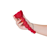 Анальний ланцюжок Lux Active с розой - Champion Rose — Просмотреть изображение 12