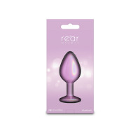 Анальная пробка NS Novelties Rear Assets - Iridescent Pink - Medium - Pink — Просмотреть изображение 4