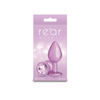 Анальная пробка NS Novelties Rear Assets - Iridescent Pink - Medium - Pink — Просмотреть изображение 3