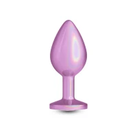 Анальна пробка NS Novelties Rear Assets - Iridescent Pink - Medium - Pink — Переглянути зображення 1
