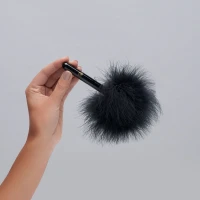 Мітелочка YESforLOV CARESSING FEATHER, пір’їнка індички, 11 см — Просмотреть изображение 2