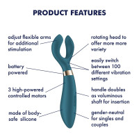 Вібратор для пар Satisfyer Endless Fun Battery Series (м'яте паковання!!!) — Переглянути зображення 6