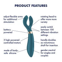 Вібратор для пар Satisfyer Endless Fun Battery Series (м'яте паковання!!!) — Переглянути зображення 6