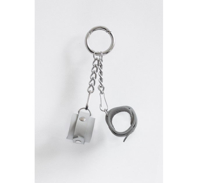 Брелок Наручники Білий