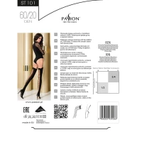Панчохи Passion ST101 1/2 nero — Переглянути зображення 4