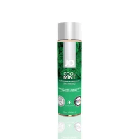 Змазка на водній основі JO H2O — Cool Mint (120 мл) без цукру, рослинний гліцерин — Переглянути зображення 1