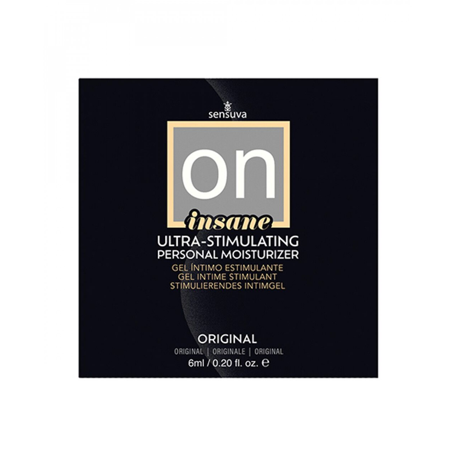 Пробник стимулирующей смазки Sensuva - Ultra-Stimulating On Insane (6 мл)