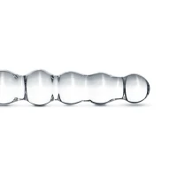 Скляний дилдо у вигляді намистин Gildo Glass Dildo No. 19 — Просмотреть изображение 3