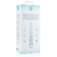 Скляний дилдо у вигляді намистин Gildo Glass Dildo No. 19 — Просмотреть изображение 6