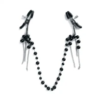 Затискач для сосків Art of Sex - Nipple clamps Afina Black — Просмотреть изображение 2