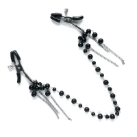 Затискач для сосків Art of Sex - Nipple clamps Afina Black — Просмотреть изображение 3