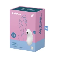 Вакуумний вібратор Satisfyer Vulva Lover 2 White — Переглянути зображення 4