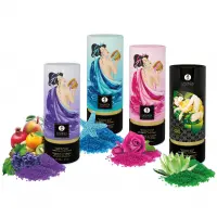 Пінлива сіль для ванни Shunga Dead Sea salt Oriental Crystals — Exotic Fruits (500 г) — Переглянути зображення 6