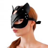 Маска Кішечки Art of Sex - Cat Mask, Чорний — Переглянути зображення 3