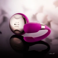 Вібратор для пар LELO Tiani 3 Deep Rose, 2 мотори, пульт ДК — Переглянути зображення 4