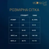 Бодістокінг Moonlight Plus Model 04 XL-XXXL Black, з доступом — Переглянути зображення 6