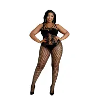 Бодістокінг Moonlight Plus Model 04 XL-XXXL Black, з доступом — Переглянути зображення 1