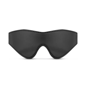 Маска Bedroom Fantasies: Faux Leather Blindfold, чорна