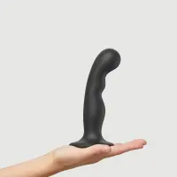 Насадка для страпона Strap-On-Me Dildo Plug P&amp;G Black M — Переглянути зображення 2