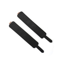 Шкіряні поножі Liebe Seele Wine Red Ankle Cuffs, знімний ланцюжок-кріплення — Переглянути зображення 9