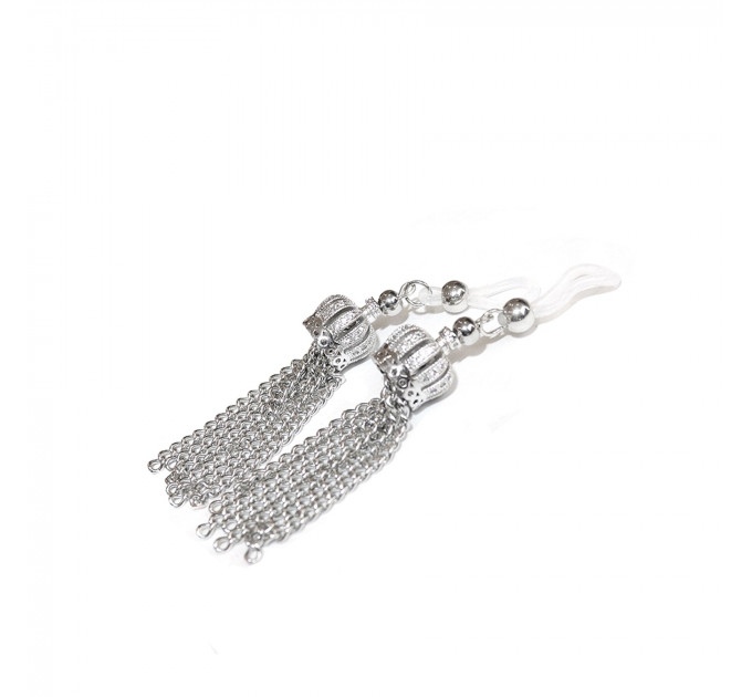 Прикраса для сосків зі стразами Art of Sex - Nipple Clamps Queen