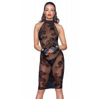 Сукня Noir Handmade F240 Midi tulle dress with velvet straps, XXL