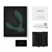 Смарт-масажер простати LELO Hugo 2 Green, 2 мотори, підвищена потужність — Переглянути зображення 3