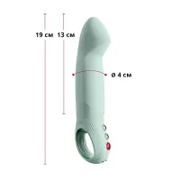 Пульсатор для точки G Fun Factory STRONIC G FORTE sage green, 8 режимів, суперпотужний — Переглянути зображення 2