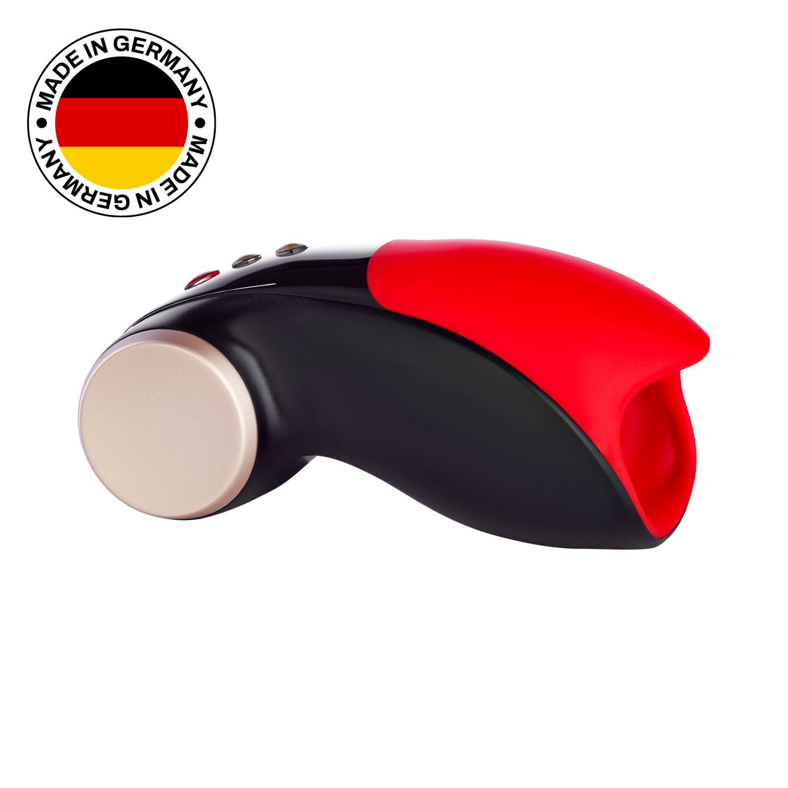 Мастурбатор для головки пениса Fun Factory COBRA LIBRE II black/red, 2 мотора, игра без рук