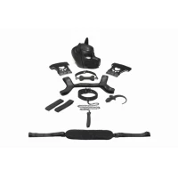 Набір BDSM цуценя Master Series Luxury Pup Arsenal Set - Black — Переглянути зображення 2