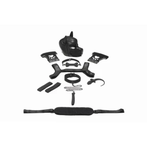 Набір BDSM цуценя Master Series Luxury Pup Arsenal Set - Black