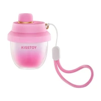 Вакуумний стимулятор-брелок KISSTOY Kiss Pods, 5 рівнів інтенсивності + Turbo-режим, 2 насадки — Переглянути зображення 2